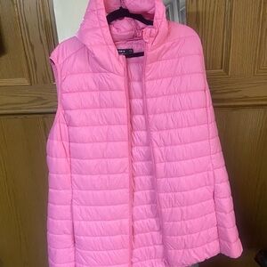 Pink Quilted Women's Vest